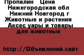 Пропалин › Цена ­ 6 000 - Нижегородская обл., Нижний Новгород г. Животные и растения » Аксесcуары и товары для животных   